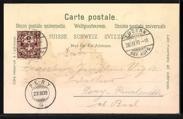 Cartes postales: AK Luzern, Kapellbrücke und Wasserturm – D'occasion à Berlin par bartko-reher 1