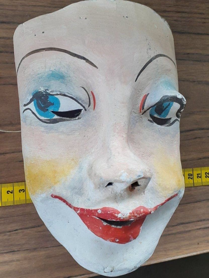 Altro in Antiquarato & Arte: Fasnachtsmaske Larve antik – Usato da Mörschwil venduto da antiksalon21 5