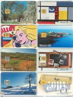 8 Telefonkarten Frankreich