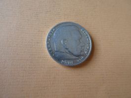 Dt. Reich 1936 F, 5 Reichsmark - Silber