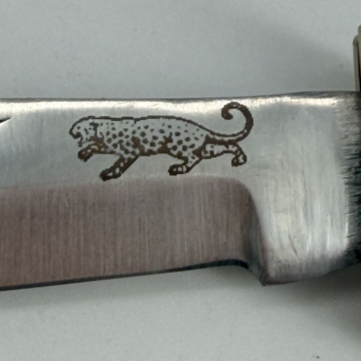 Coltelli tascabile: Couteau pliant LEOPARD mini – manche bois – Usato da Vessy venduto da _Callidus_ 3
