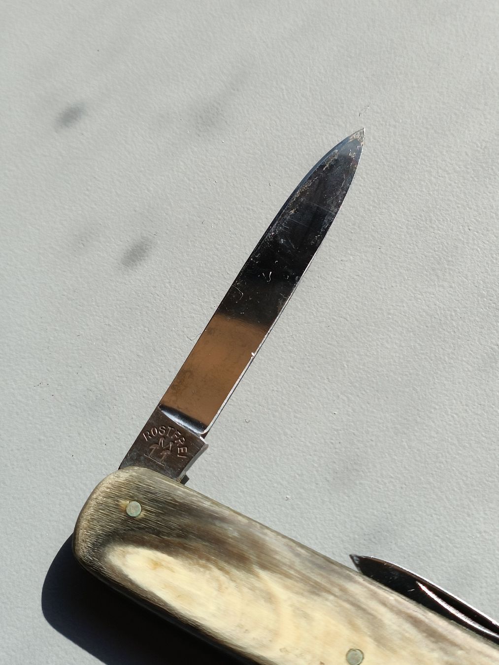 Taschenmesser: Horn Sackmesser E. Kienast Zürich – Gebraucht aus Brugg AG von Ente015 4