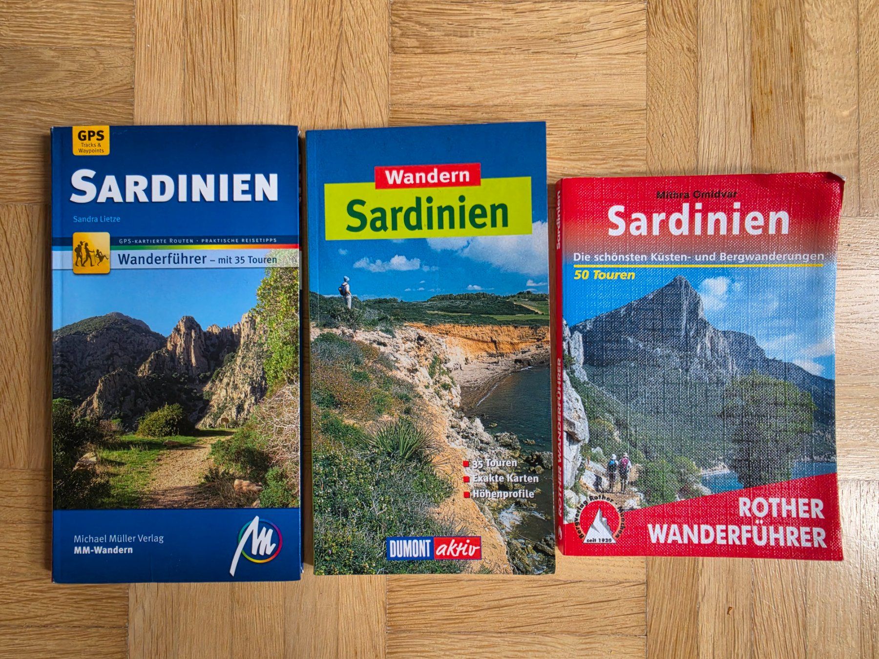 Libri: 3 x Wanderführer Sardinien – Usato da Stäfa venduto da flamingo_17