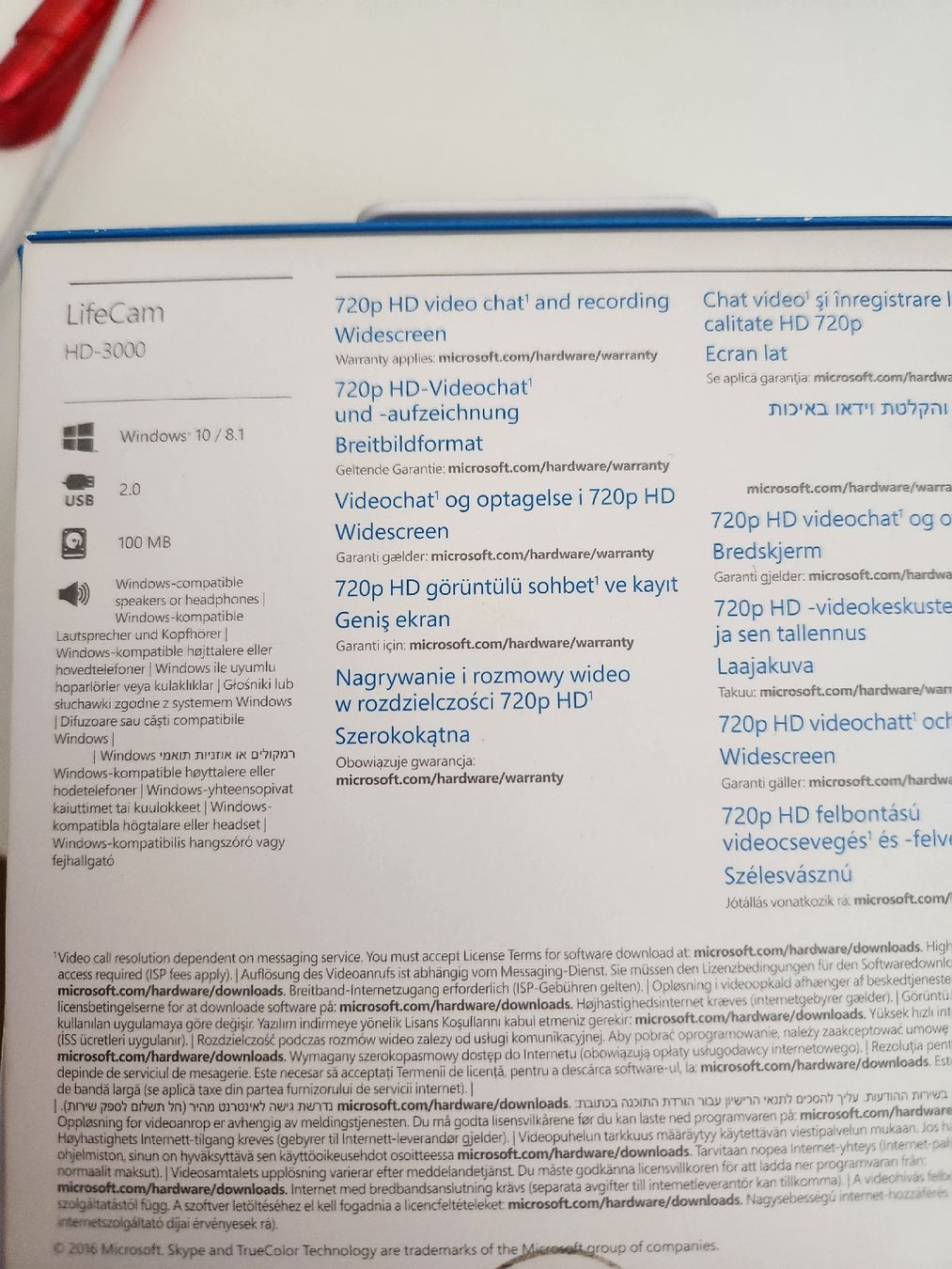Microsoft Webcams: Microsoft LifeCam HD-3000 Webcam new condition – Neu (gemäss Beschreibung) aus Glattpark(Opfikon) von fly_9lpm 2