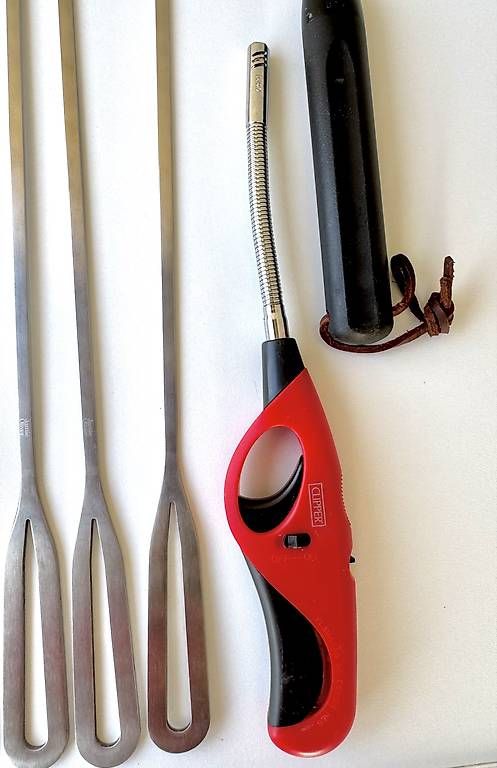 Set di posate: Jamie Oliver Grillbesteck Set Edelstahl  – Usato da Maienfeld venduto da gmundner 3