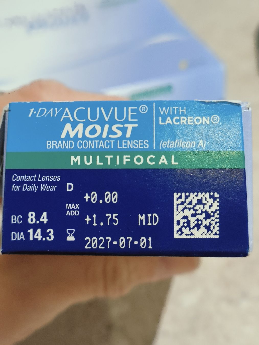 Acuvue Lenti a contatto: Kontaktlinsen anstatt LESEBRILLE!! – Nuovo e nell'imballaggio originale da Riva San Vitale venduto da Pollo01 2