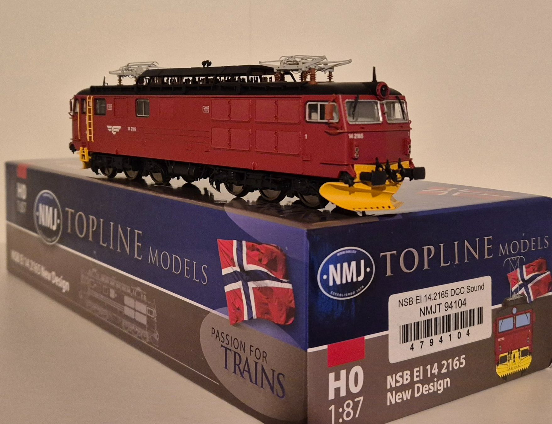 Modelleisenbahnen: NMJ NSB El 14 DCC Sound – Neu und originalverpackt aus Wittenwil von ced_q8j7