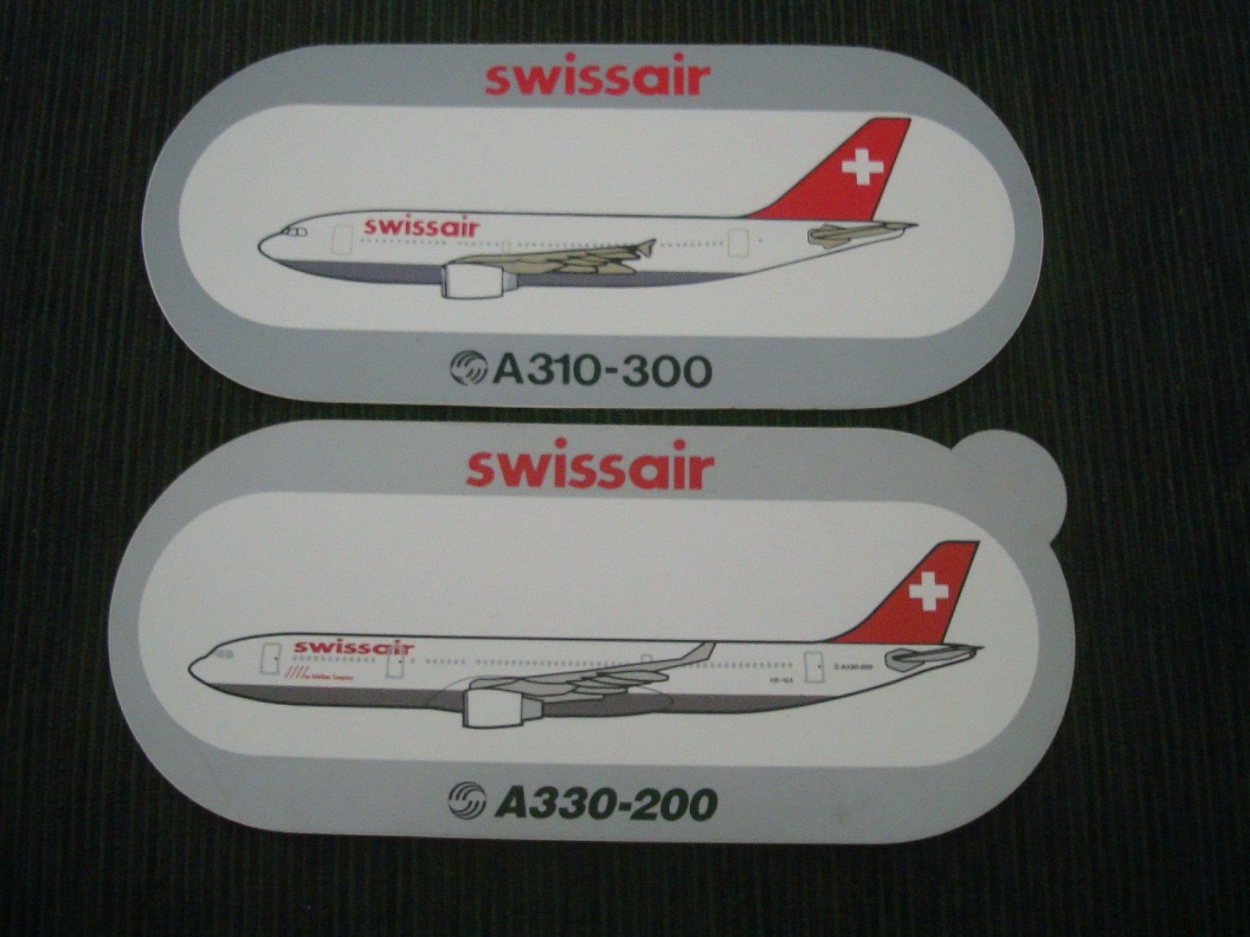 Swissair Sticker: 3 Kleber: SWISSAIR – Nuovo (secondo la descrizione) da Neuenegg venduto da flohcante 1