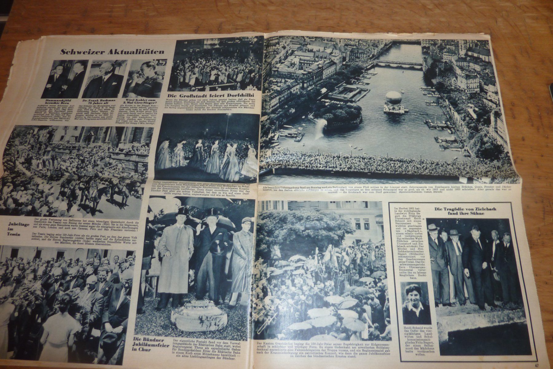 Riviste & Magazine: Schweizer Illustrierte Zeitung, Elisabeth II., Sondernummer – Usato da Lausen venduto da akira003 6