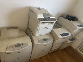 Drucker Xerox HP und diverse Toner auch neu alles auf Bilder