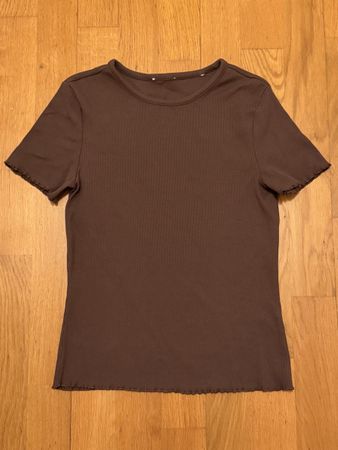 T-Shirt H&M Braun Grösse S.