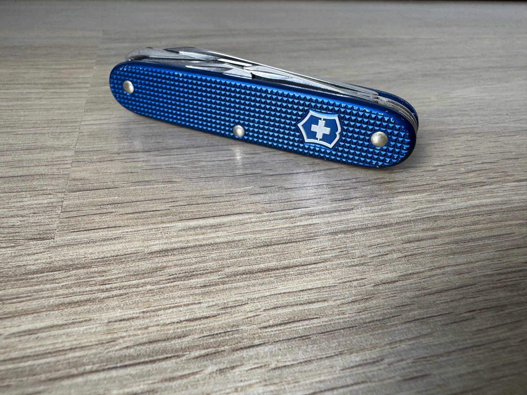 Victorinox Coltelli tascabile: VictorInox Burghard blau Alex – Nuovo (secondo la descrizione) da Frauenfeld venduto da dilili