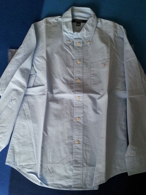 Gant Camicie, T-shirt & Polo: Hemd Junge Gant Gr. 134-140 fabrikneu – Usato da Zürich venduto da cyma02