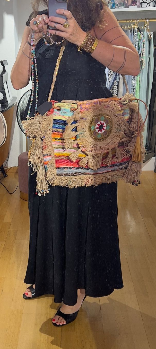 Borse da donna: Super lässige Boho Tasche - Handmade – Nuovo e nell'imballaggio originale da Zürich venduto da Naebeli