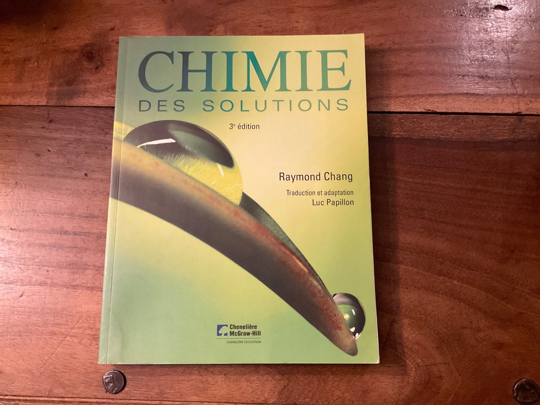 Bücher: Chimie des solutions, 3e édition - manuel scolaire Chang – Gebraucht aus Avenches von Lactobacille