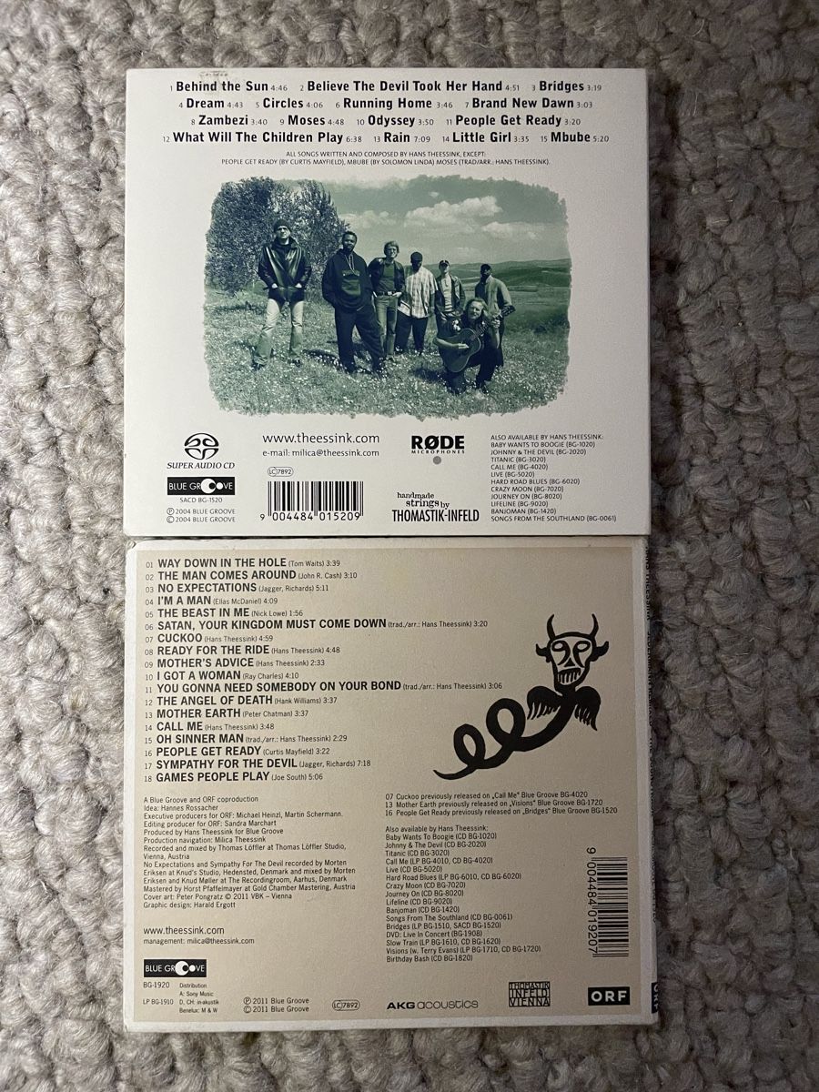 CD: 2x Hans Theessink – Usato da Reinach AG venduto da trigger7811 2