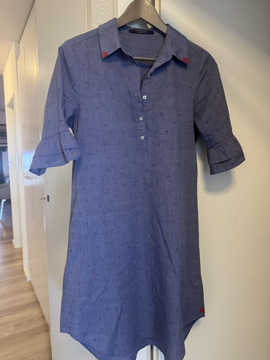 Maison Scotch Vestiti: Scotch&Soda Kleid, blau, Gr. S – Usato da zürich venduto da dalia06 1