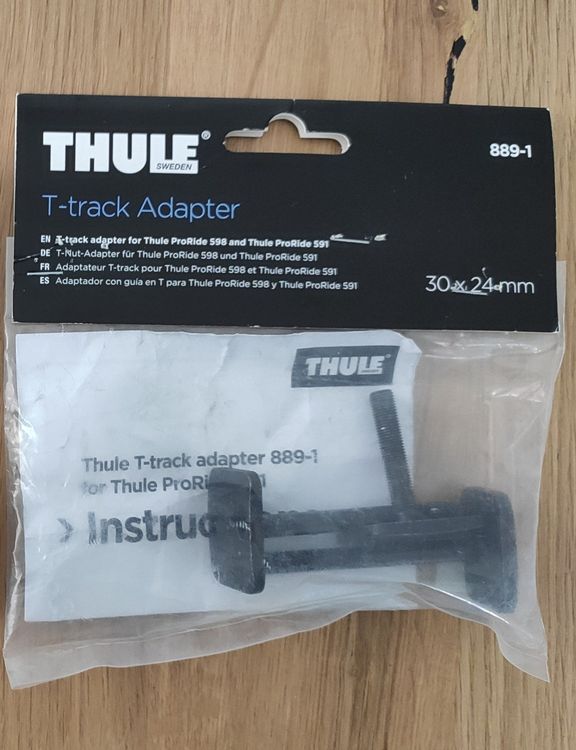 Thule proride deals adapter