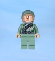 LEGO Star Wars Minifigur  - Endor Rebel Trooper (Sand Green)
