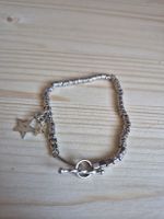 Bracelet argent 925 avec pendentifs étoiles