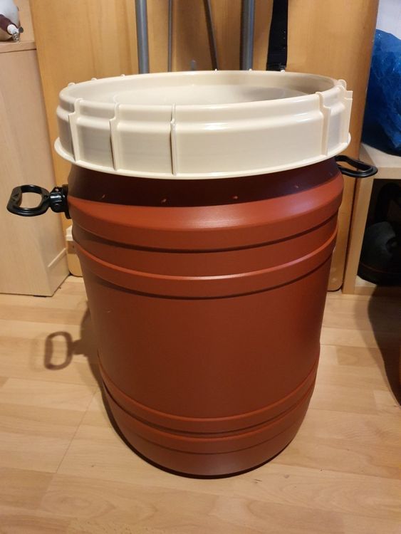 Plastikfass Curtec mit Deckel 64 Liter (Neu (gemäss Beschreibung)) in ...