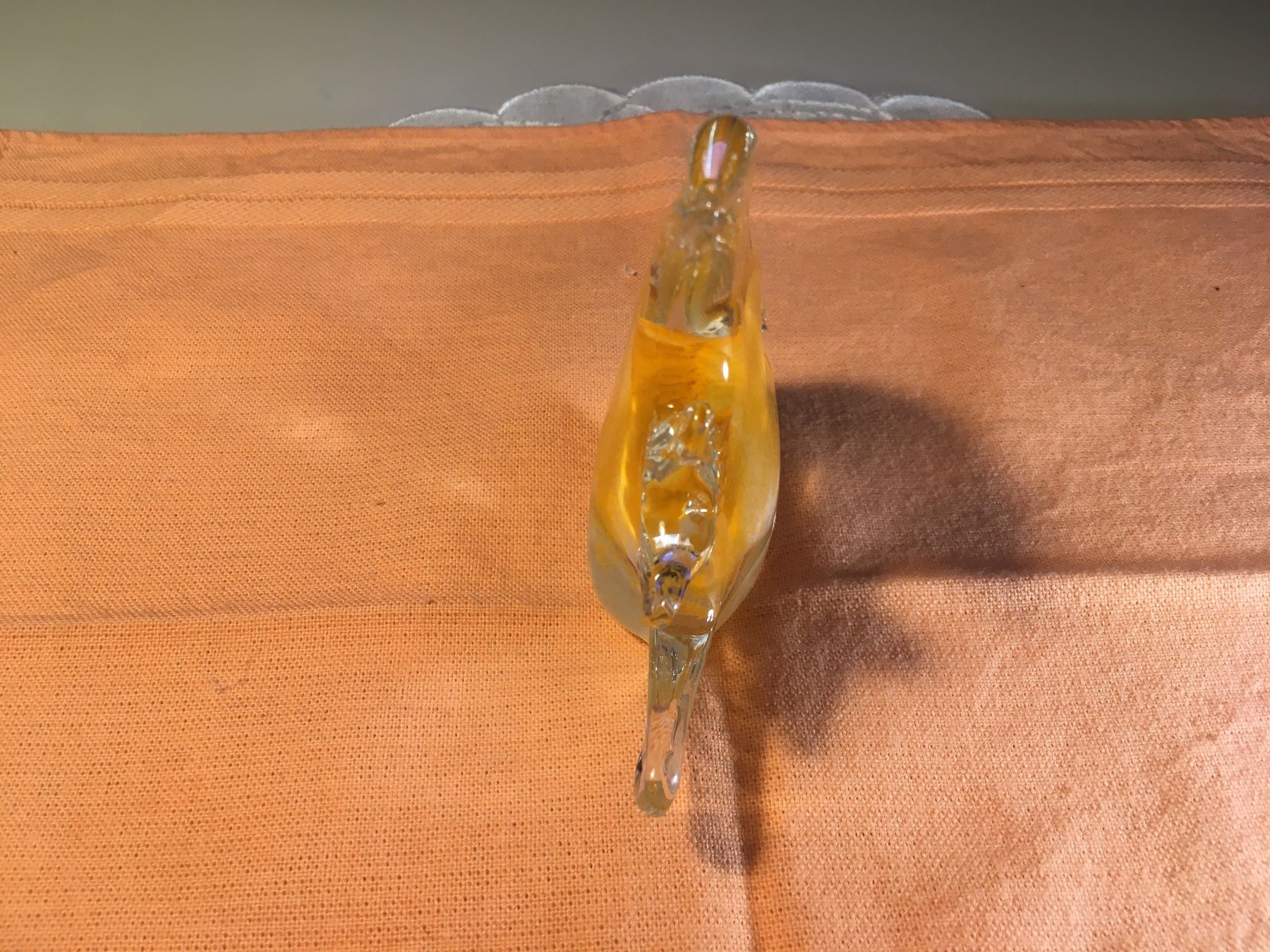 Tutte le decorazioni: Fisch, Glas, orange-weiss, Handarbeit – Usato da Zürich venduto da ancillaschmidhauser 8