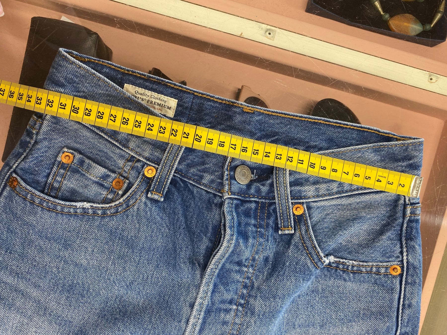 Levi's Gonne: Levis Jeansrock dekonstruiert Gr.XS – Usato da Steffisburg venduto da kla_65qs 4