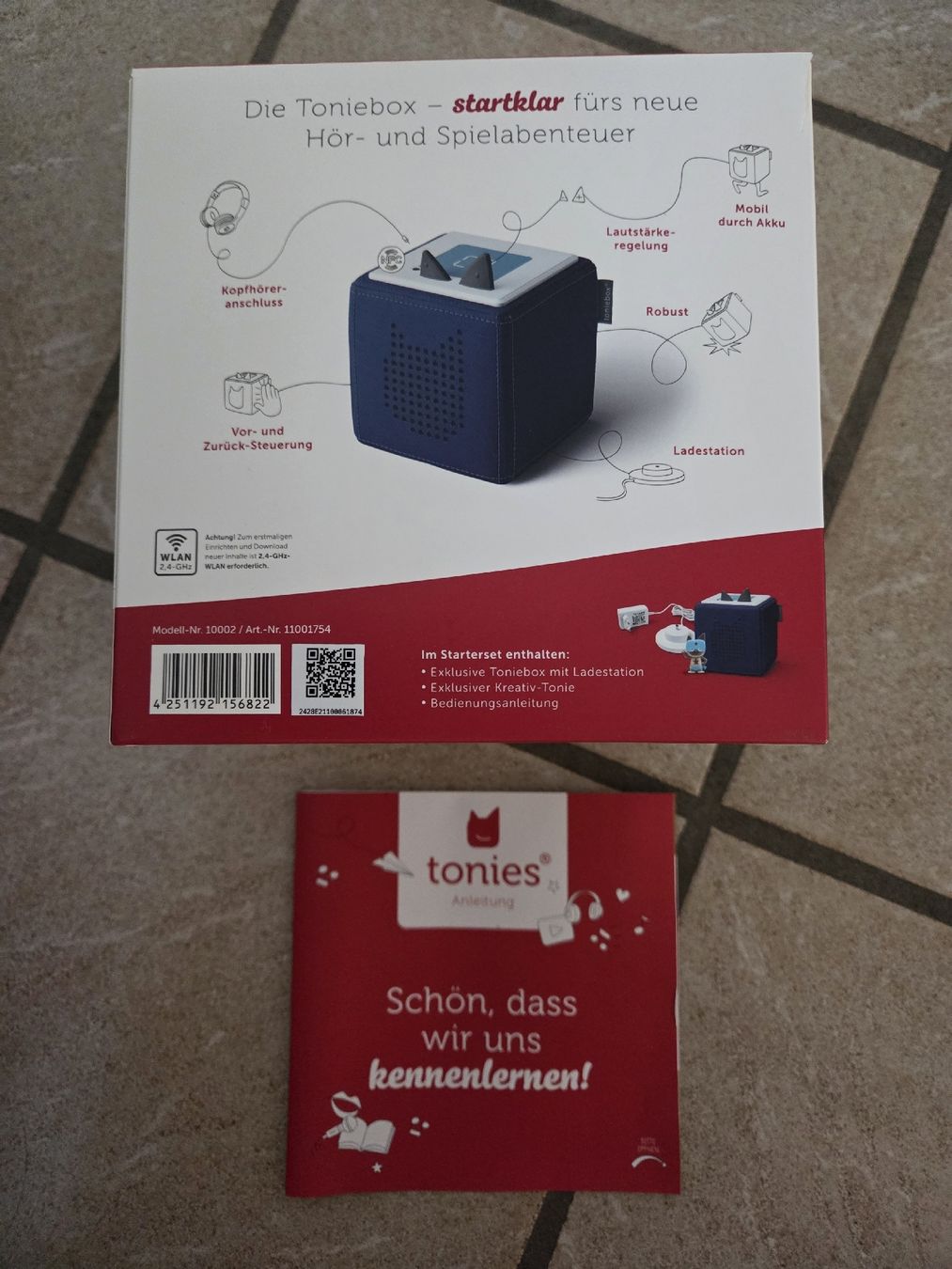 Tonies Giocattoli: Toniebox 1 navy blau – Usato da Matzendorf venduto da chicaela 1