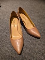 Pumps Evaluna metallic-roségolden Leder Gr. 37 1/2