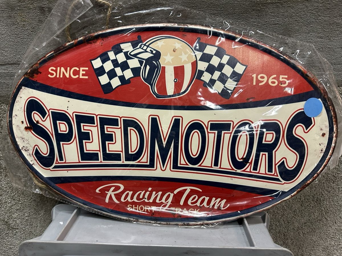 Schilder: Speed motors racing team – Neu (gemäss Beschreibung) aus Reinach AG von rares75