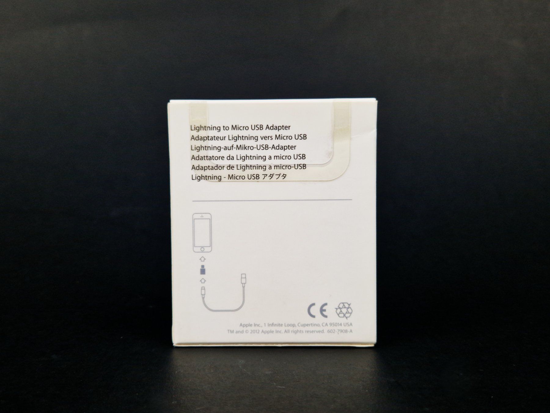 Apple Unità & Adattatore: Apple Lightning to Micro USB Adapter – Nuovo (secondo la descrizione) da Basel venduto da Restwert_Basel 2