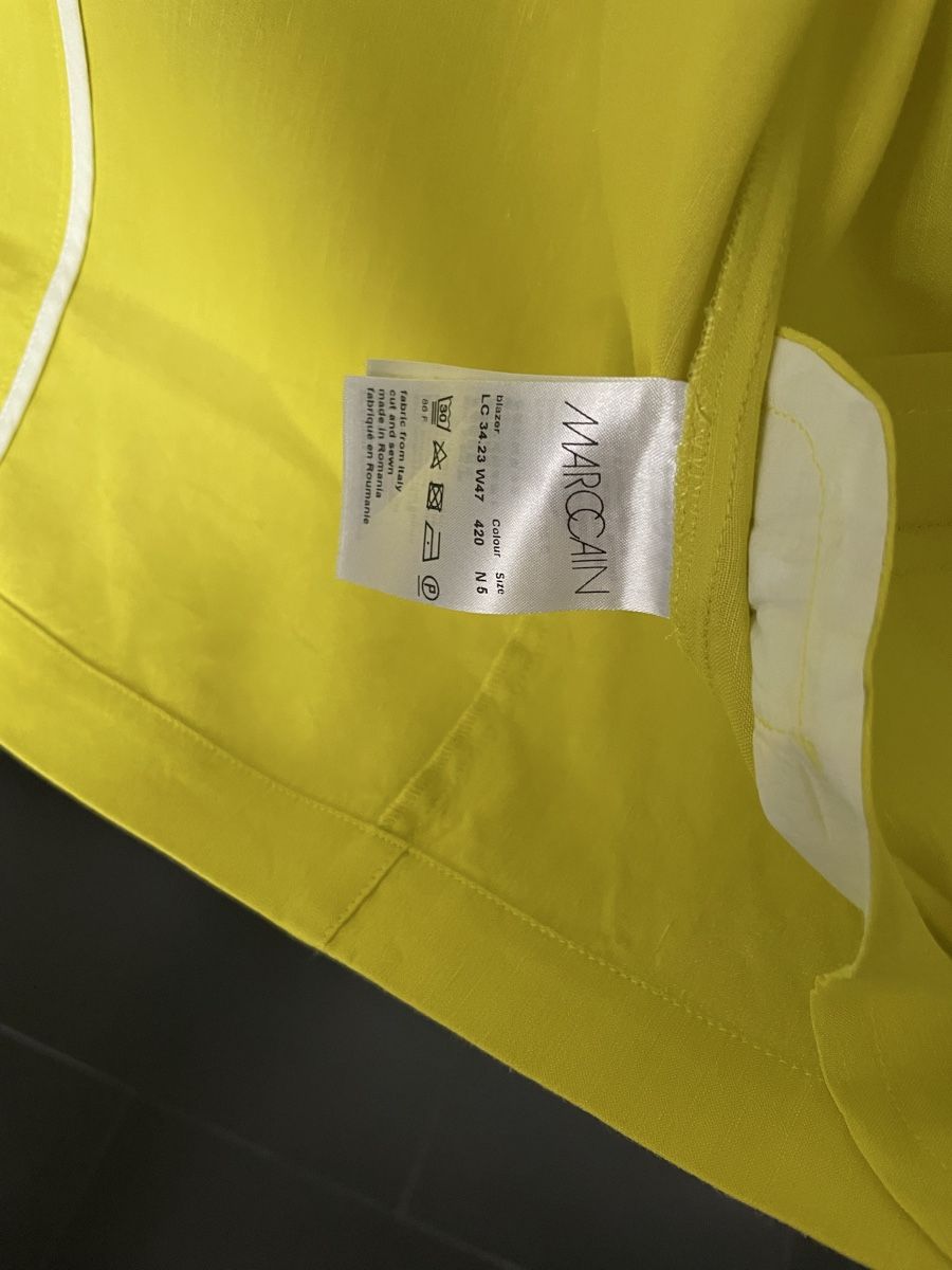 Costumi: Marccain Jacket Blazer N5 42 XL – Usato da Basel venduto da kitu 3