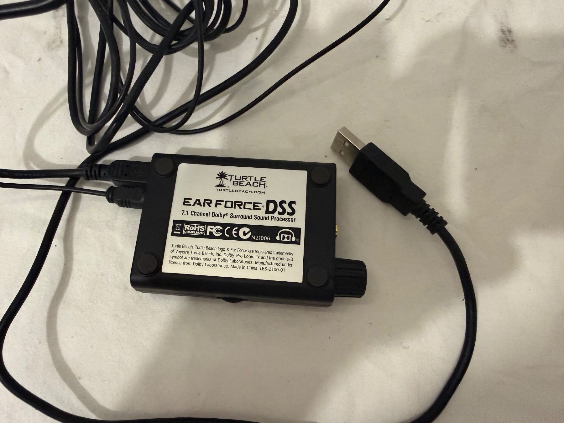 Attrezzatura per studi di registrazione: Processeur Audio Surround 7.1 Turtle Beach Ear Force DSS – Usato da Marin-Epagnier venduto da EagleOne 1