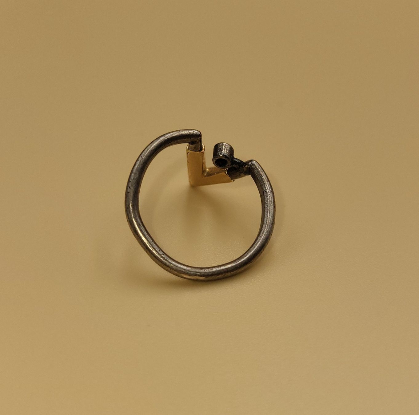 Anelli: 585 Rose Gold/Silber Ring Mit Stein – Usato da Wald ZH venduto da SwissPawnshop 4