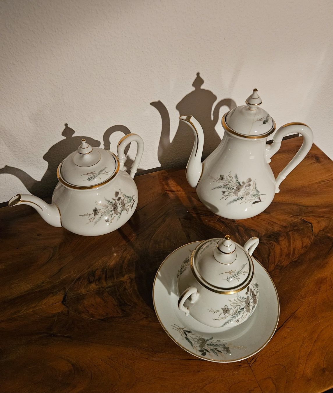 Teiere: Edles Kaffeeservice Bavaria, Winter Design – Usato da Luzern venduto da FamilieCaGi 1