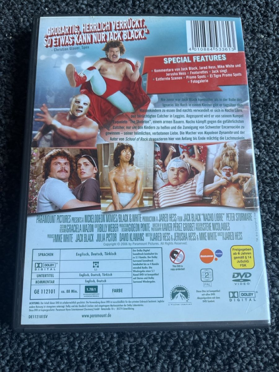 Tous les DVDs: Nacho Libre(21732) – D'occasion à Ruswil par jan_bxl5 1