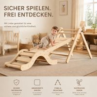 Montessori Kletterset aus Birkenmassivholz – 5-teilig mit Kl