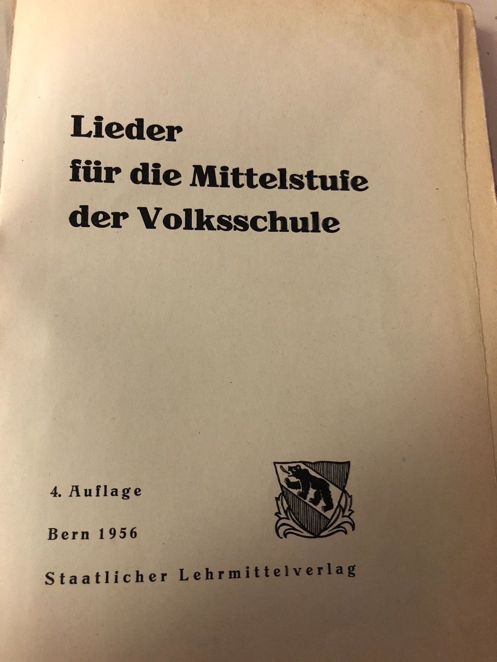 Libri: Gesangsbuch- 4. Auflage- 1956 – Usato da Brügg BE venduto da schwimmer01 1