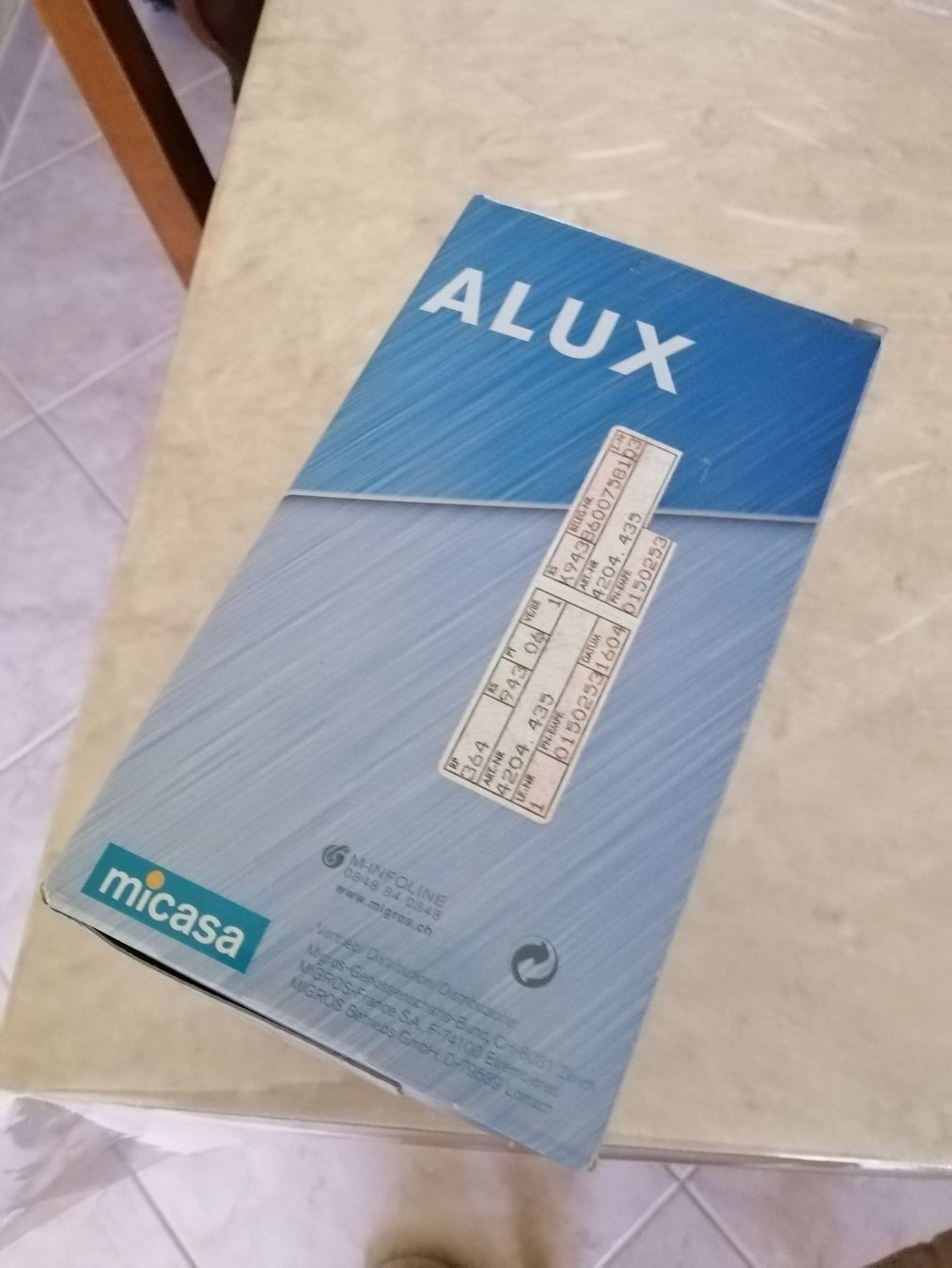 Lampade: Lampe alux Cristal – Nuovo (secondo la descrizione) da Schlieren venduto da bingo33 2