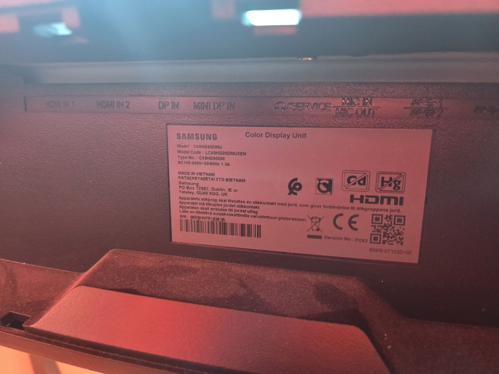 Dell PCs: PC Dell Precision 5820 + Samsung 49" Curved Minitor – Gebraucht aus Merenschwand von mipr1908 5