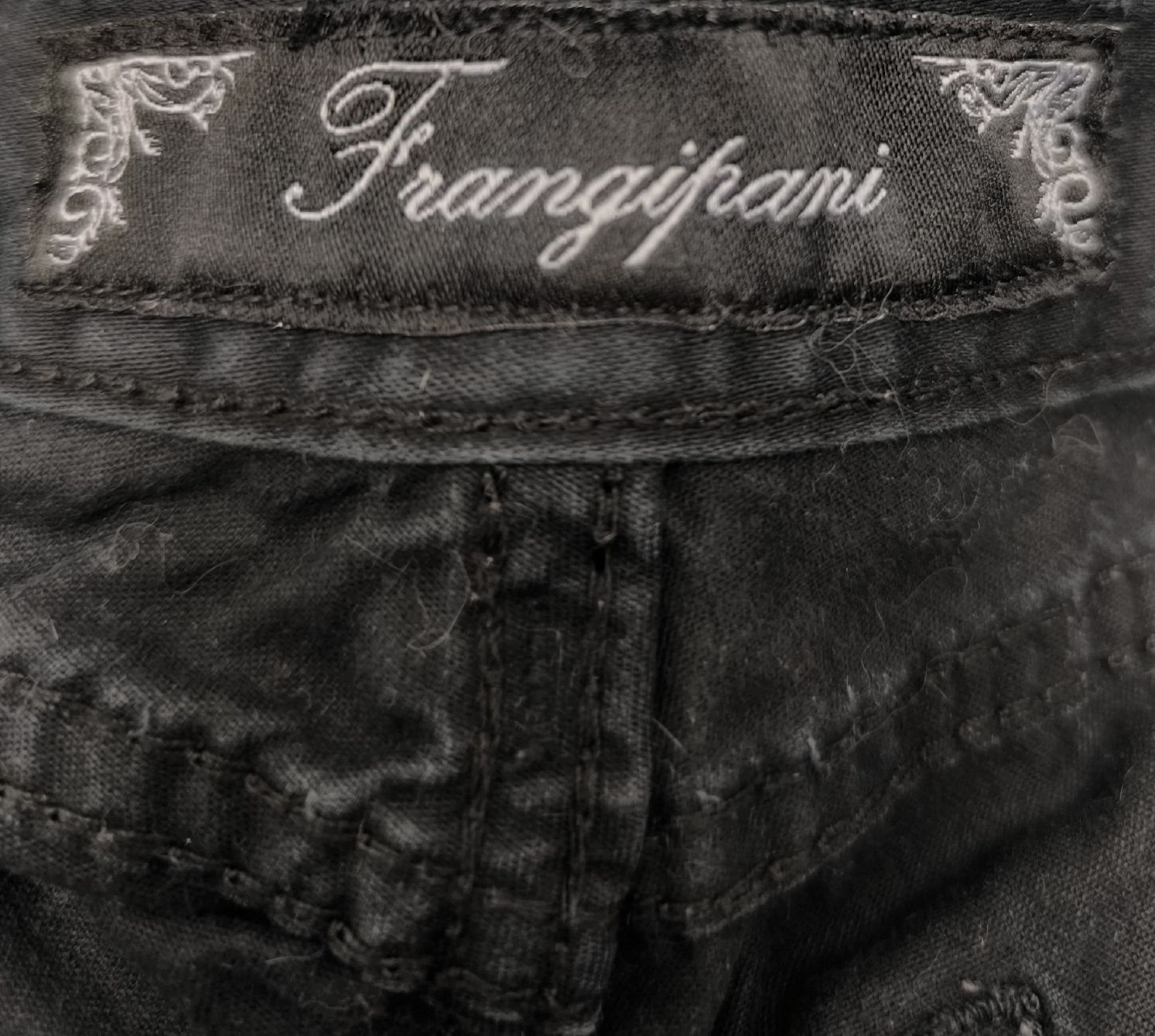 Pantaloni: Schwarze Hose von Frangipani - Gothic, Punk, Emo – Usato da Fischbach LU venduto da BuBri 2