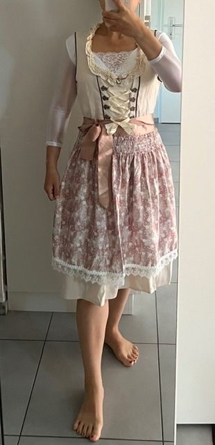 Costumi: Dirndlbluse Gr S 36/38 – Nuovo e nell'imballaggio originale da Neerach venduto da romiping 5