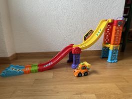 VTech Tut Tut Baby Flitzer Rennbahn, Rampe mit Rennauto