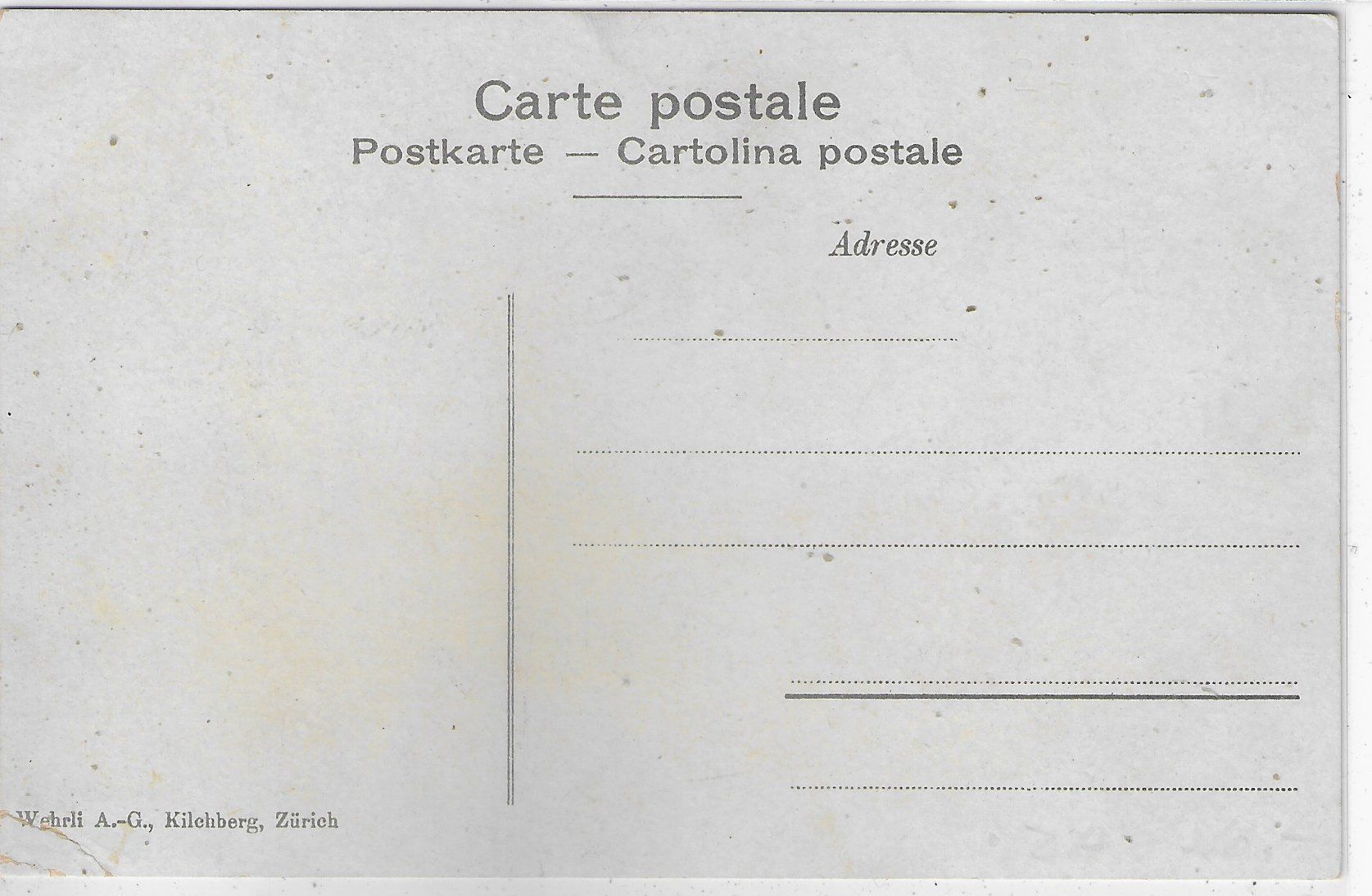 Cartoline postali: Kilchberg bei Zürich - Litho – Usato da Ettingen venduto da Kartenplanet 1