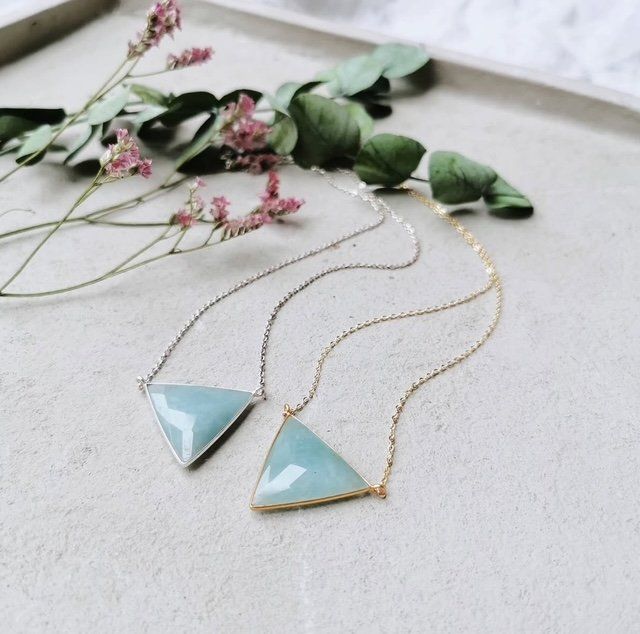 Catenine: Kette mit Aquamarin – Usato da Kreuzlingen venduto da glo_yg6c