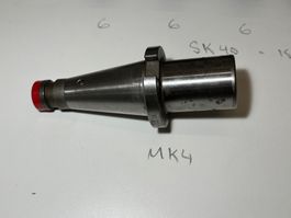 Reduktion SK40 - MK4 mit Anzugsschraube