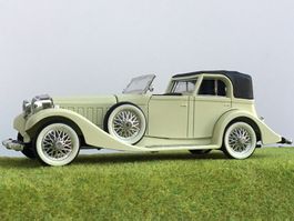 Seltenes Modellauto Bentley, Jahrgang 1934, 1:43