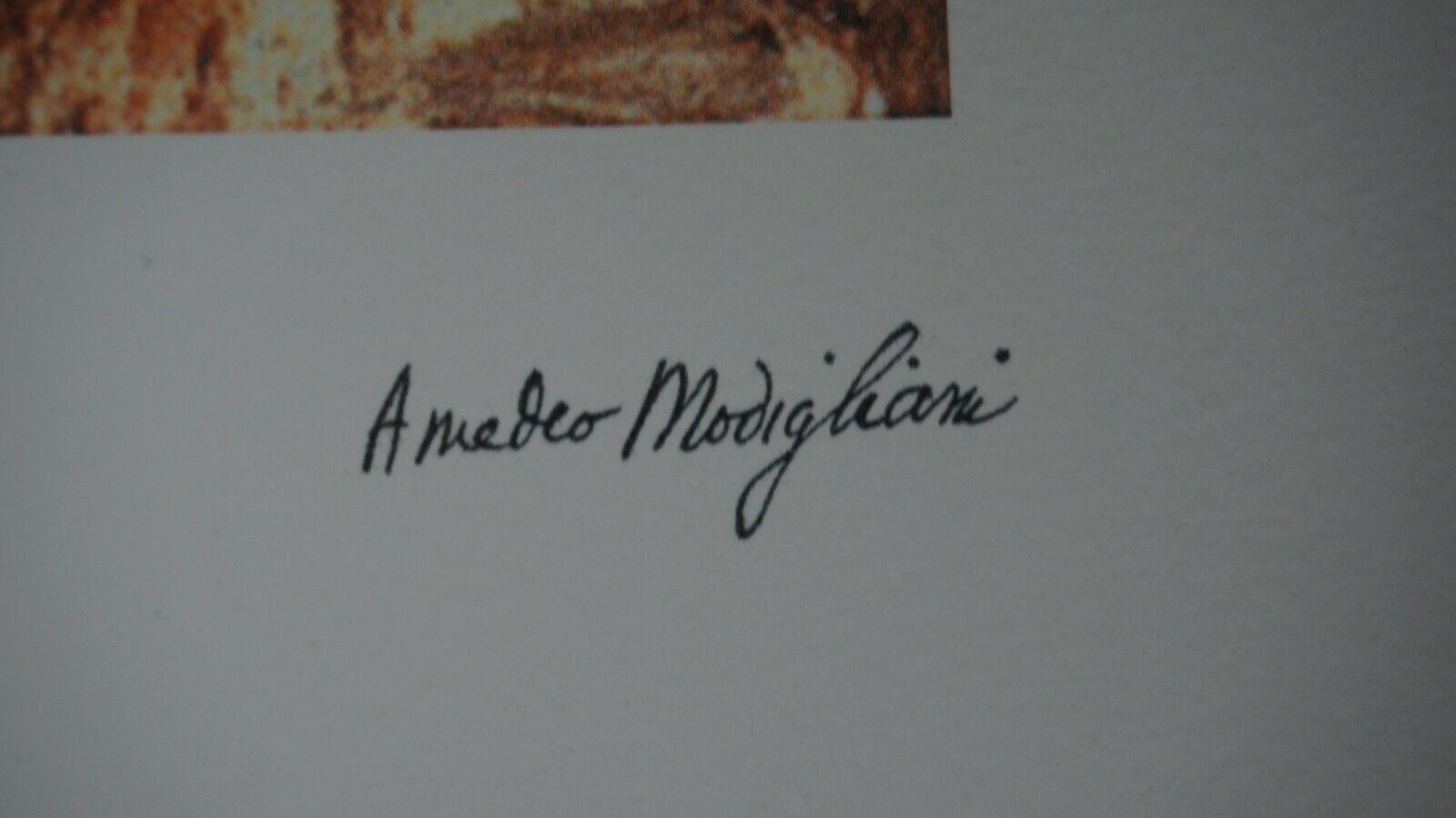 Foto & Immagini: Amedeo Modigliani  HANDNUMMERIERT DRUCKSIGNIERT TOP ANGEBOT – Usato da Gersau venduto da kunst-online 3
