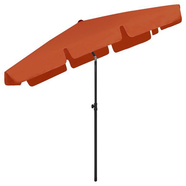 Ombrelloni: Strandschirm Terrakottarot 200x125 cm – Nuovo e nell'imballaggio originale da Bühler venduto da DealHaus_Ostschweiz 2