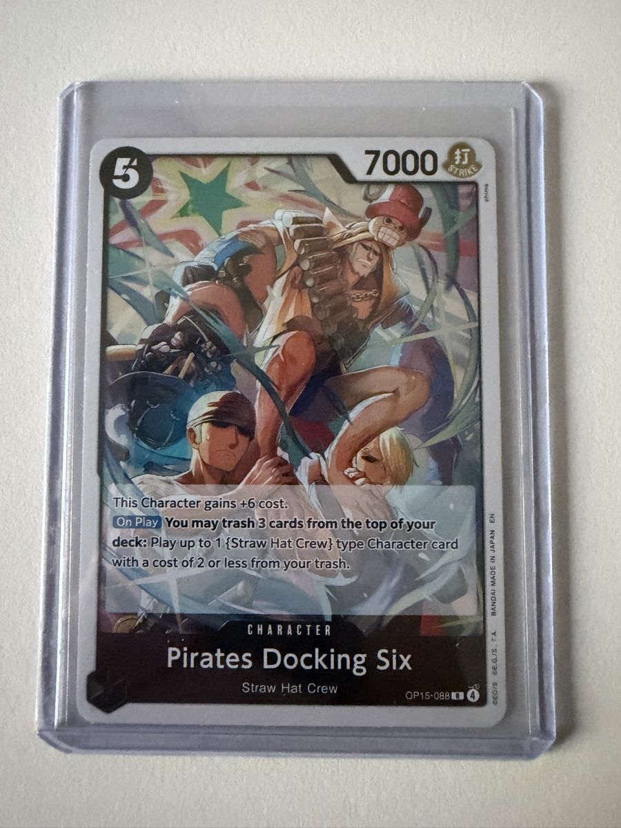 Bandai Carte collezionabili: Pirates Docking Six - EN - Op15-088 – Usato da Watt venduto da zhi_6xfw